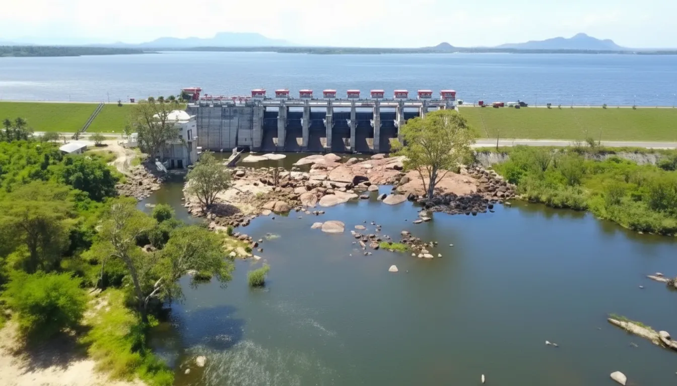 Daduru Oya Dam & Reservoir